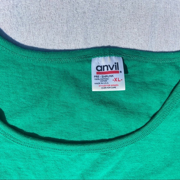 Vintage emerald green Waikiki Beach Hawaii tank top size XL - Picture 7 of 9